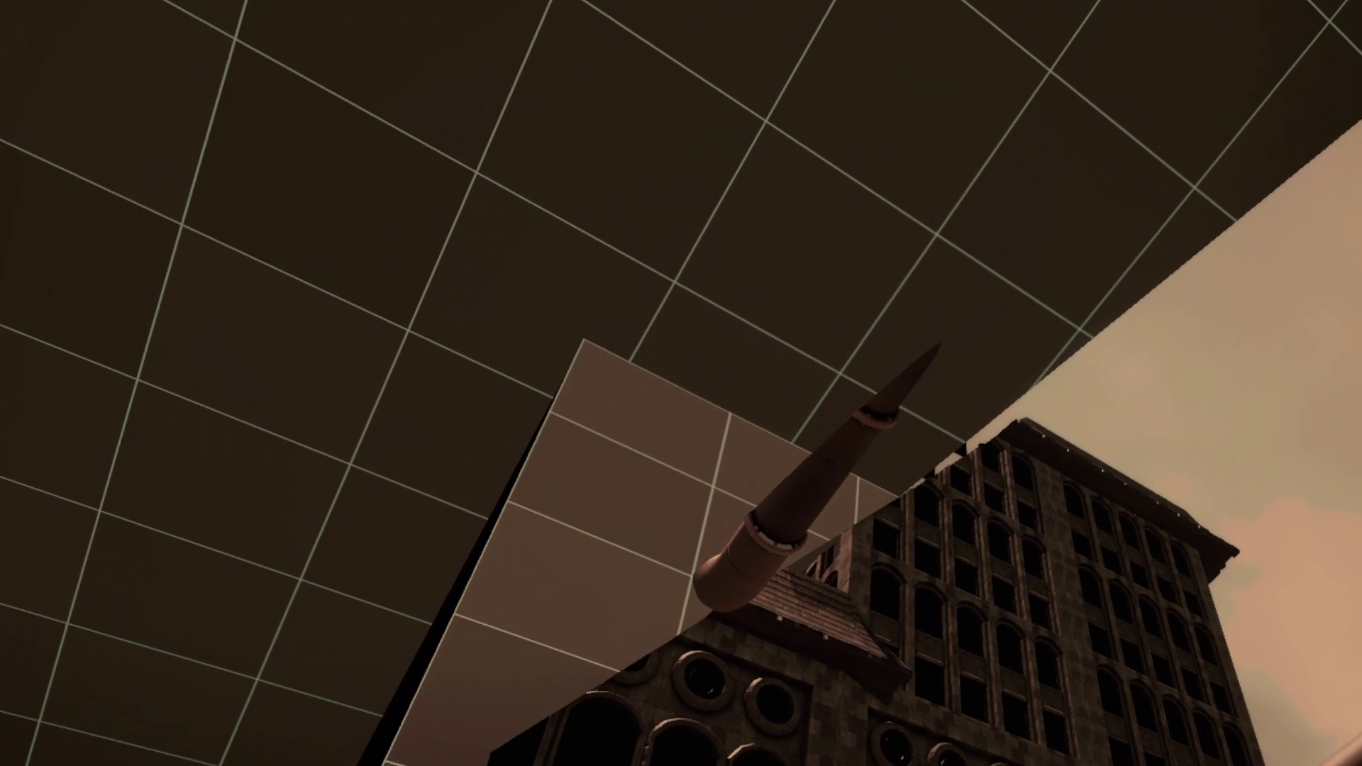 Objects in a projected world may appear